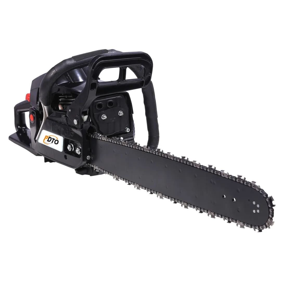 Black 20'' Bar 62CC More Power Gasoline Chainsaw Petrol Powered Wood Cutting Chain Saw 2-Stroke Less Noise Durable