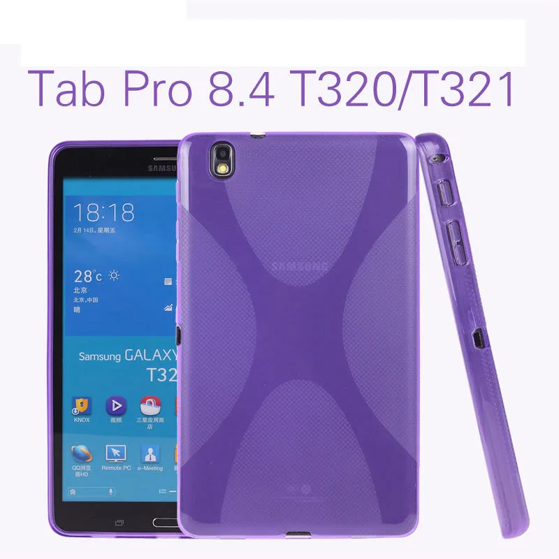 T320 X Line Мягкий ультратонкий ТПУ гелевый Чехол для samsung Galaxy Tab Pro 8,4 SM-T320 T321 Para Capa задняя крышка чехол