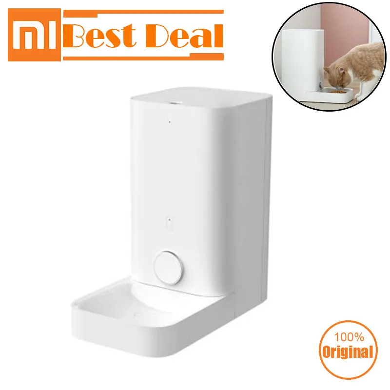 

Xiaomi Petkit Pet Smart Feeder Mini Fresh Pet Food Dispenser Cats Dogs Feeder Automatic Bowl High-tech Pet Feeding Machine