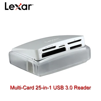 

Free Shipping Original Lexar Super Speed USB 3.0 technology card Reader for CF SD TF XD M2 Multi-Card 25-in-1speed up to 500MB/s