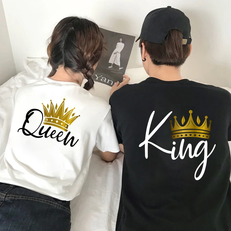 Family Matching Clothes King Queen Prince Princess Fashion  Family Look Shirt Set Mother Dad Daughter Kid Family Matching Outfit