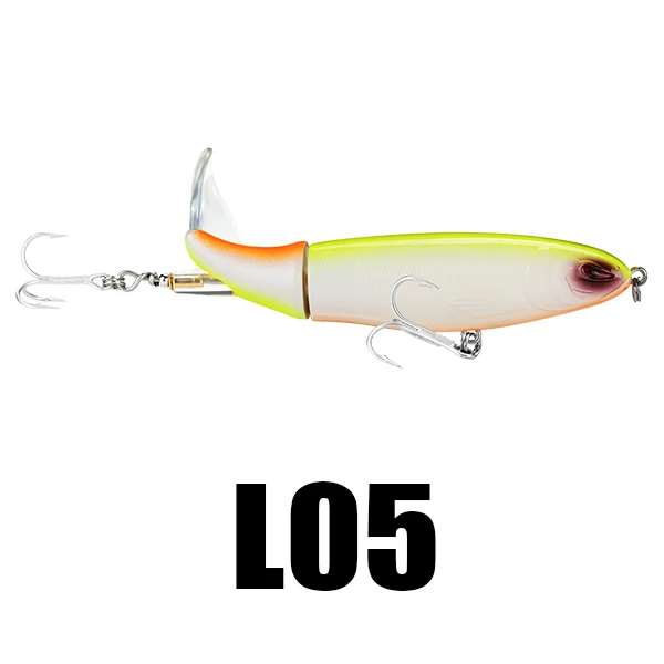 SeaKnight Plopper Fishing Lure SK050 SK051 SK053 7PCS/lot 13g 39g 19g Rotating Tail Whopper VMC Hooks Hard Bait Fishing Lure Set - Цвет: 7PCS Color L05