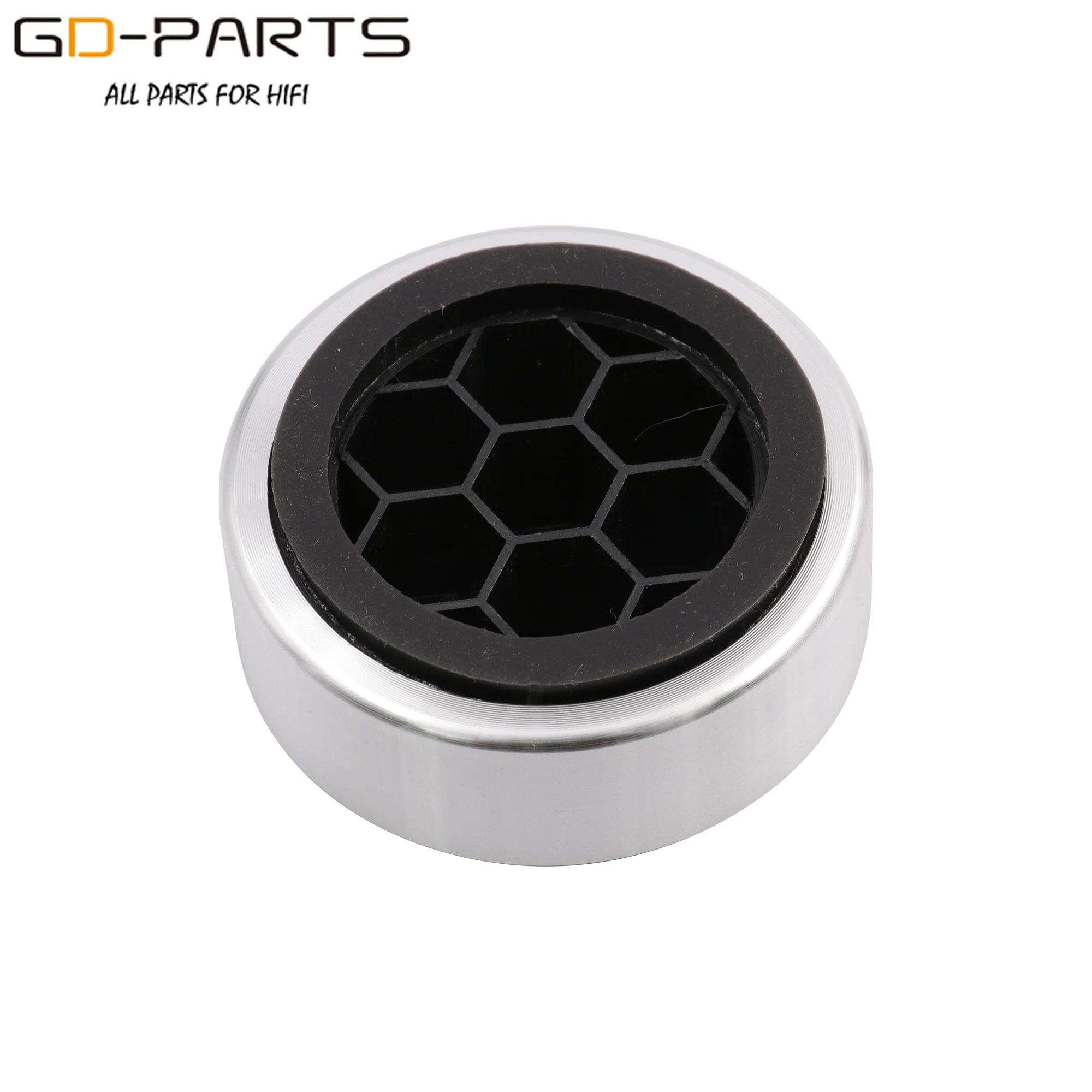 Apoio de Piso Apoio de Alumínio Usinado com Pés Apoio de pé para Toca Plástico Hifi Amplificador Dac Gravador 4pc 61*23mm cd - Image 6