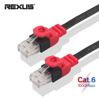 

REXUS CAT6 Ethernet Cable Lan Cable Network Ethernet Patch Cord for PS4 Computer Router Network Cable 1m/2m/3m/5m/8m/10m/15m