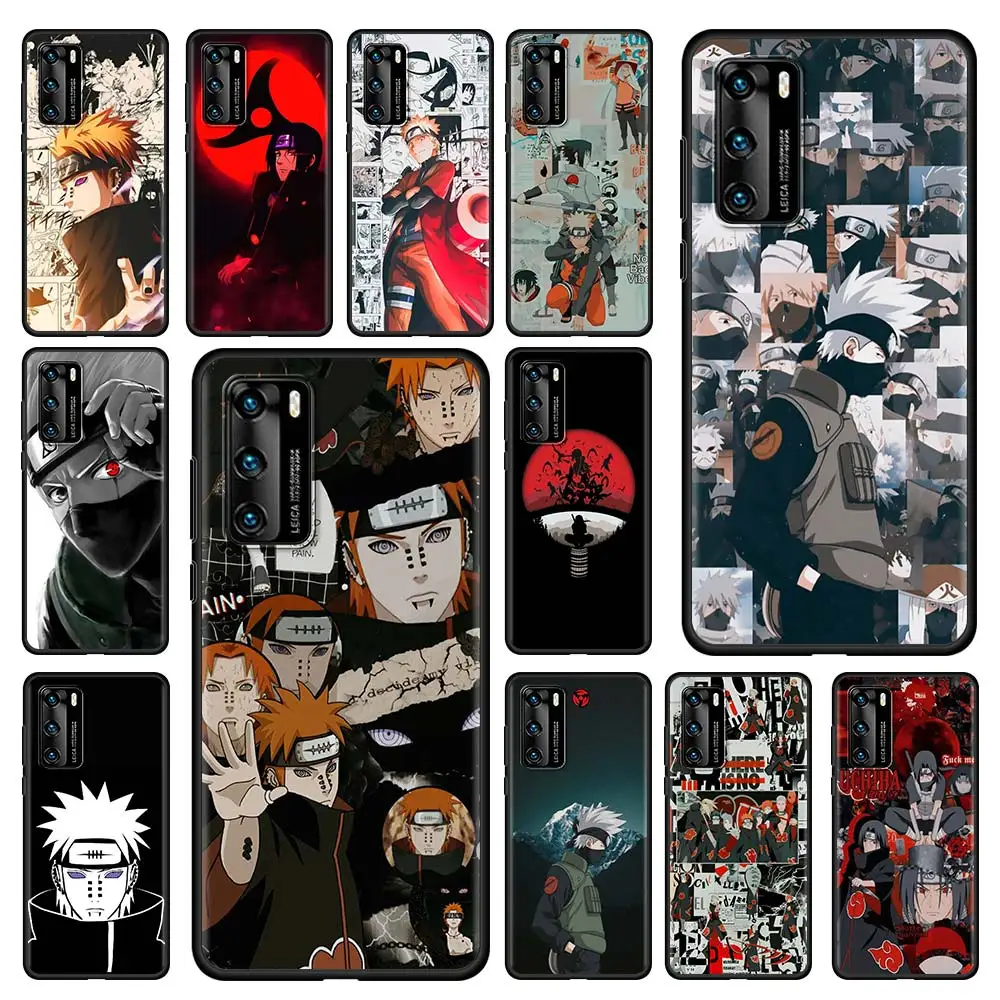 Чехол аниме Ka для Huawei P30 P40 P20 Lite P Sarmt Z Y6p Y9 Y6 Y7 2019 Honor 20 8X 30i черный чехол телефона |