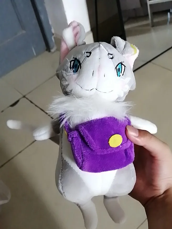 Cosplay Plush Stuffed Doll Anime Re:Zero kara Hajimeru Isekai Seikatsu Puck Cat