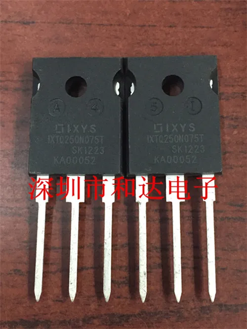 

IXTQ250N075T TO-247