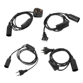 

Light Modulator Power Dimmer Black 1.7M Electric DIY Lighting Accessories ON/OFF Cord Adjustable Controller