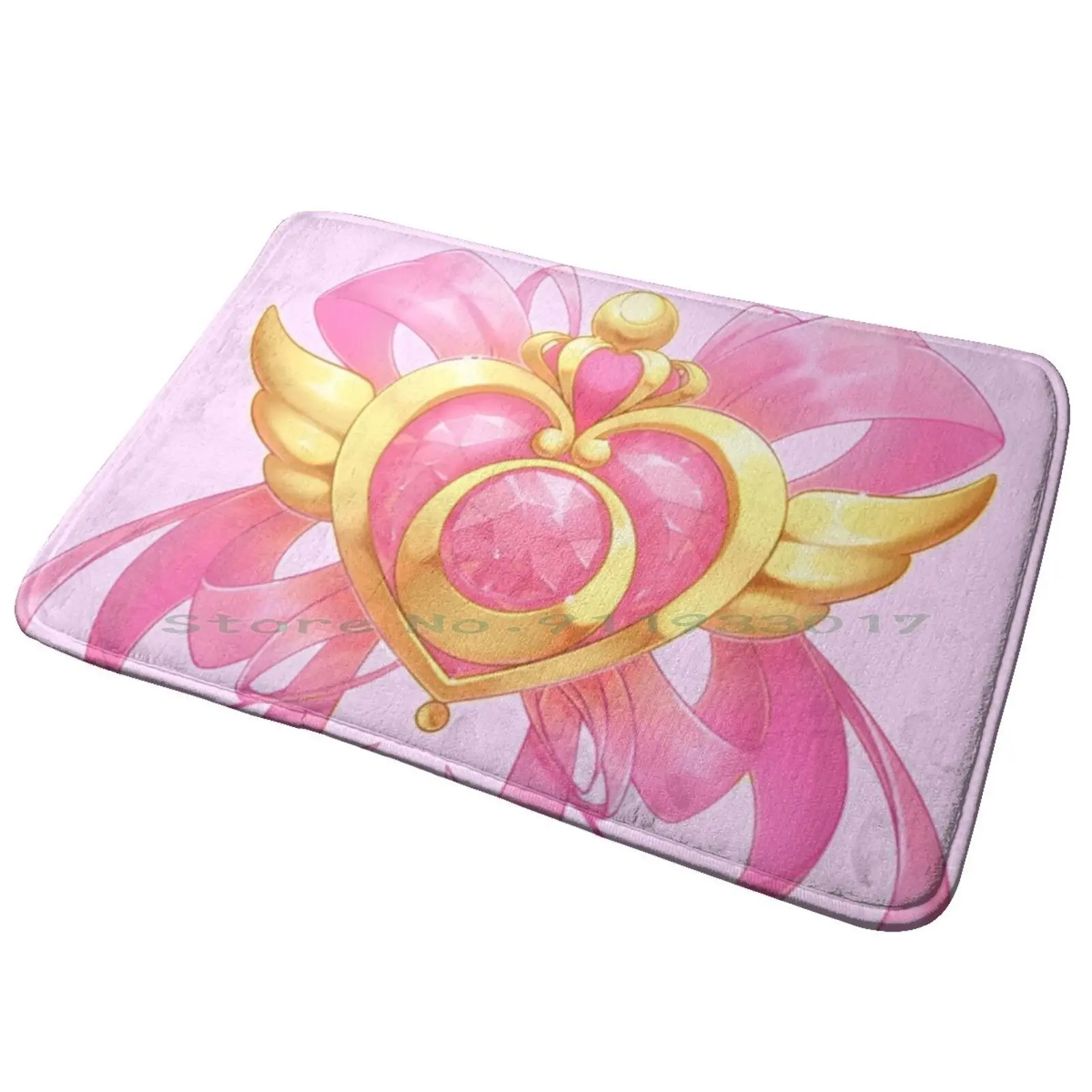 

Crisis Moon Compact Ultimate Entrance Door Mat Bath Mat Rug Crisis Moon Compact Moon Wand Moon Stick Crystal Moon Power Sailor
