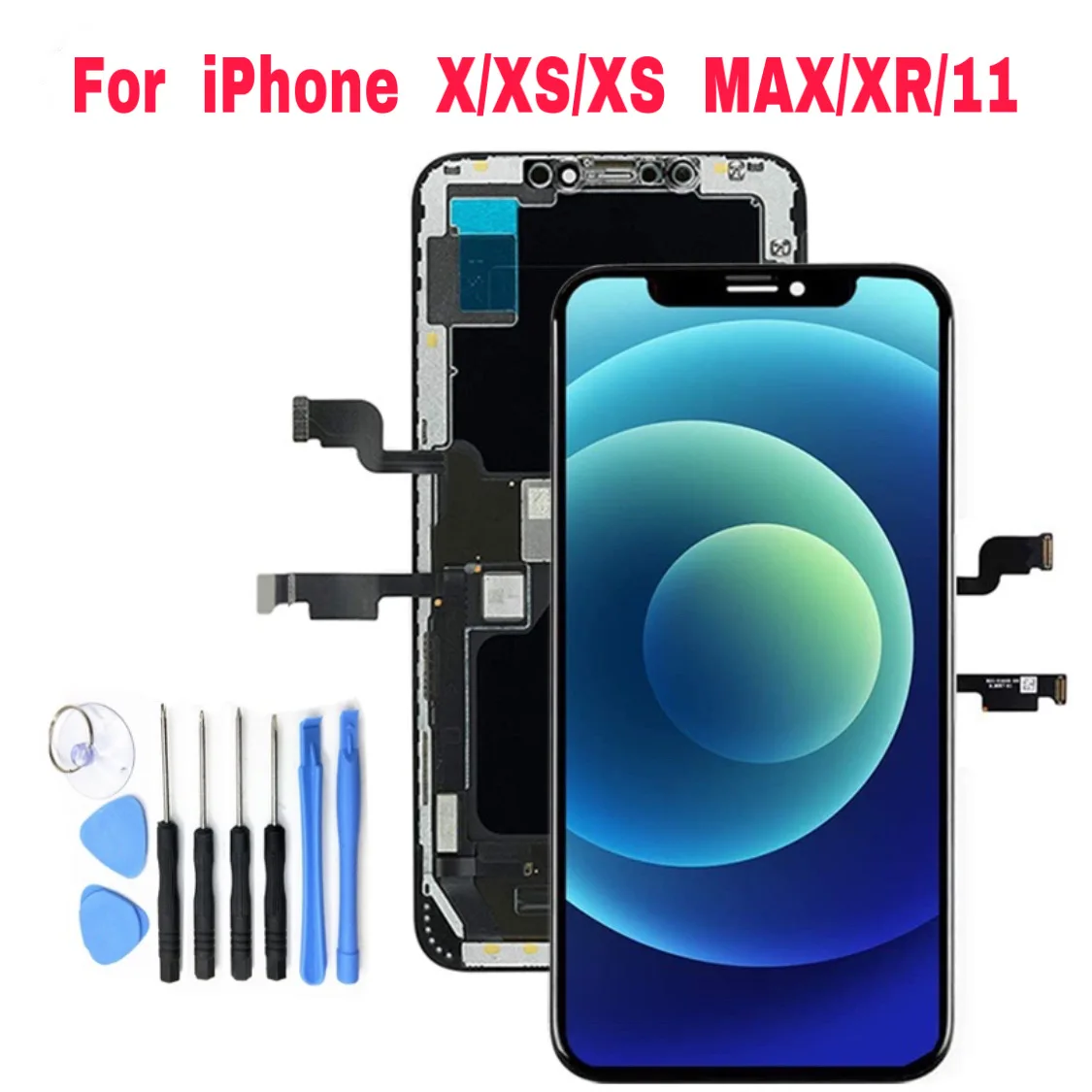 Запасной ЖК-экран для iphone X OLED XS MAX XR TFT с 3D сенсорным дигитайзером в сборе 11 Pro Max |