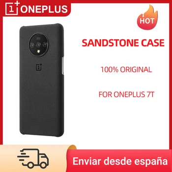 

100% Original OnePlus Sandstone Case For OnePlus 7T Genuine Protective Case Back Skin Cover Case