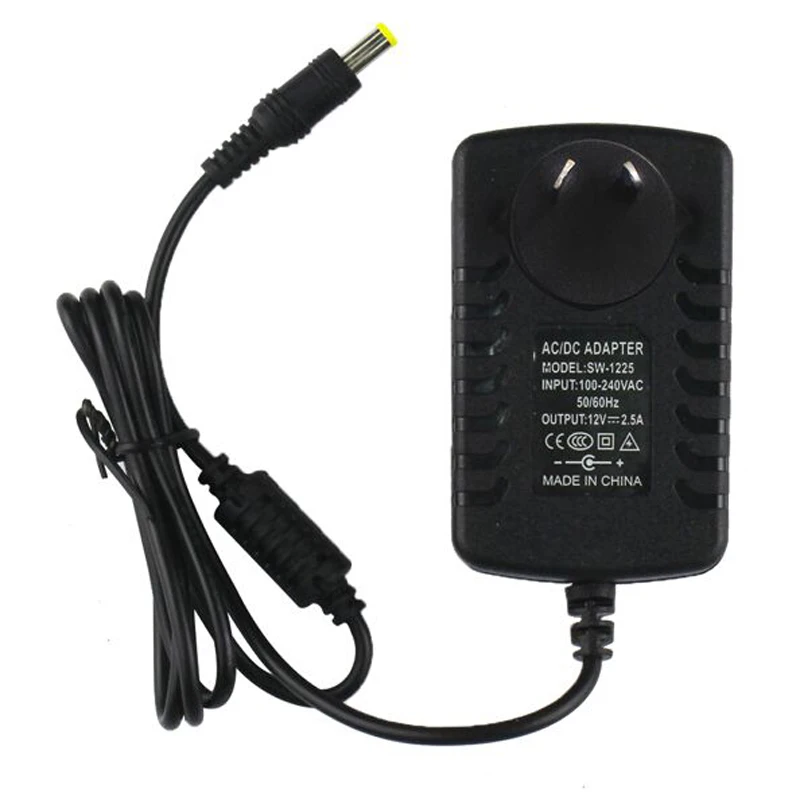 12 V-12,5 V 2.5A 5,5*3,0 мм с pin AC/DC адаптер для sony ПП X5 Портативный NFC Bluetooth Беспроводной Динамик Замена шнура питания