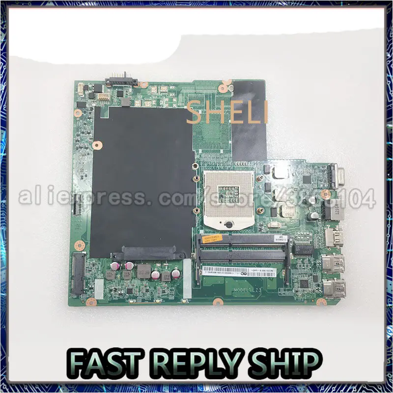Материнская плата SHELI 11S90000107 DA0LZ3MB6G0 LZ3 PGA989 HM76 DDR3 GMA для ноутбука Lenovo Z580