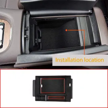 

For Mercedes-Benz GLE 350 400 W167 2020, ABS Plastic Front Row Central Armrest Storage Box