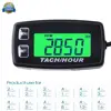 Motorcycl Meter Backlight high quality Hour Meter Tachometer RPM METER For ATV Tractor Generator lawn Mower Pit bike outboard ► Photo 3/6