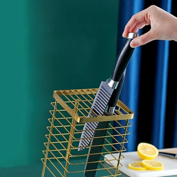

1pc Cutter Storage Holder Tableware Storage Container Useful Kitchen Organizer