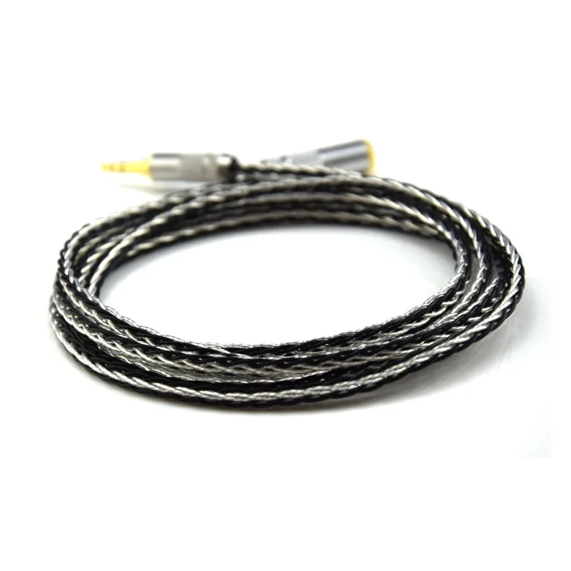 Hifi 3 5mm Audio Extension Cord High Quality Silver plated 3 5mm Stereo Male to Female Headphone Cable