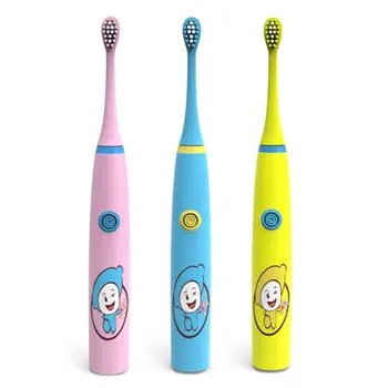 

Children Electric Toothbrush Cartoon Waterproof Soft Hair Ultrasonic Magnetic Suspension Teeth Brush Cute Girls Boys Gift T4MB