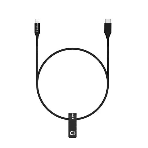 Кабель SwitchEasy Link Buddy Lightning to Type-C cable, with stand. черный. длина-1,2 м