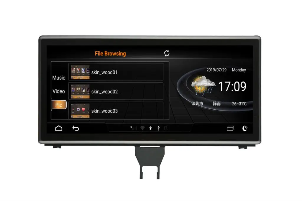 " Восьмиядерный Android 9,0 Автомобильный gps Радио навигатор для Audi A6 A7 2012- с 4G/Wifi DVR OBD зеркальное соединение