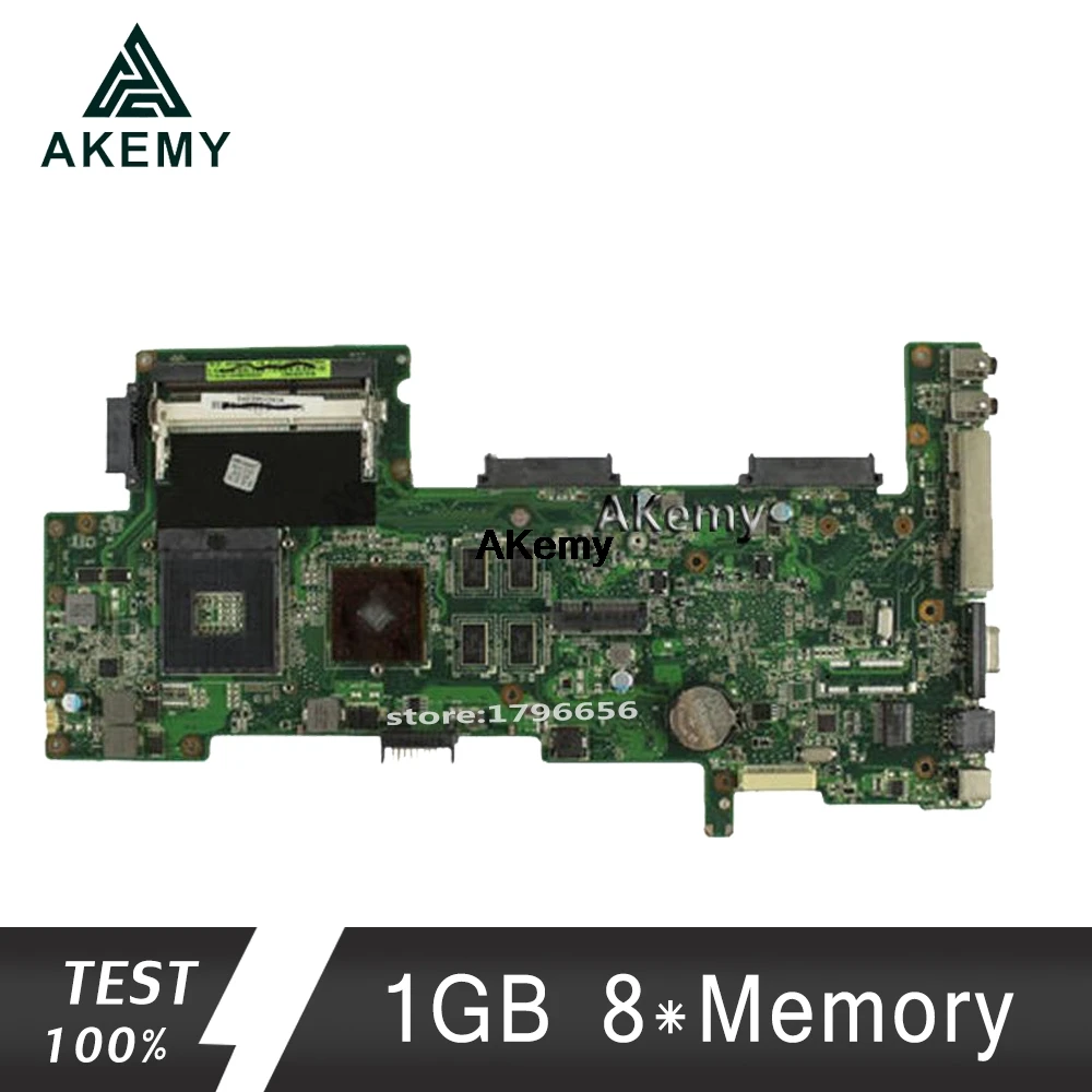Akemy Laptop Moederbord Voor Asus K72JR K72JT K72JU K72J X72J K72 Test Originele Moederbord REV2.0 1 Gb 8 * Geheugen Akemy Laptop Moederbord Voor Asus K72JR K72JT K72JU K72J X72J K72 Test Originele Moederbord REV2.0 1 Gb 8 * Geheugen