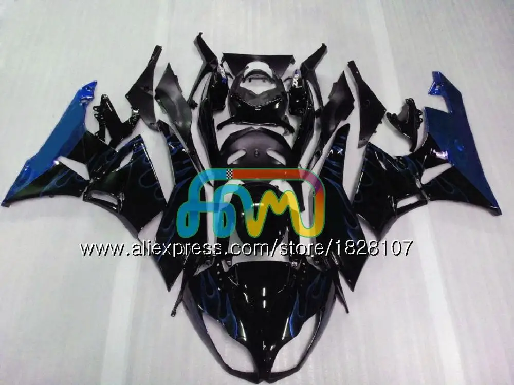 Корпус для KAWASAKI ZX636 ZX600 ZX-6R ZX 6R ZX 636 600CC 9BS. 0 ZX-636 ZX6R 09 10 11 12 2009 2010 2011 2012 обтекатель зеленого, красного, черного цвета - Цвет: No. 29