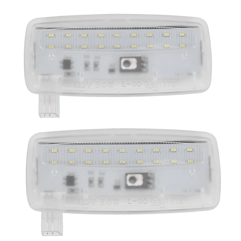 2pcs Led Mirror Light Sun Visor Lamp Forbmw E93 E93 Lci E88 Rolls
