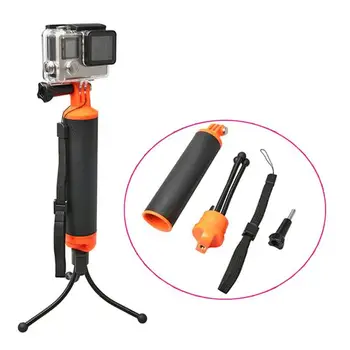 

Floating Hand Grip Buoyancy Rod Tripod Selfie Stick Internal Hollow Design Dustproof Feature for GoPro Xiaomi YI SJCAM