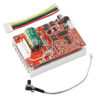 

350W Brushless Motor Controller DC6.5-50V 16A Three-phrase Motor Driver/PWM Control Module for E-bike/E-scooter/Hard etc