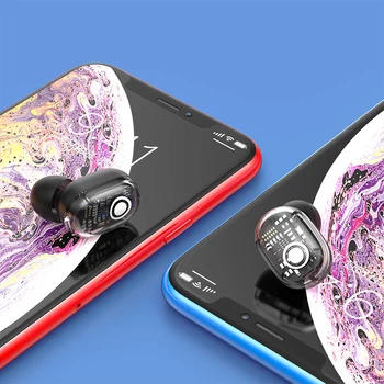 

ROCKSTICK M13C Wireless HIFI touch Earphone Bluetooth 5.0 Earbuds HD call Sport Headset With charge BOX For charging smartphone