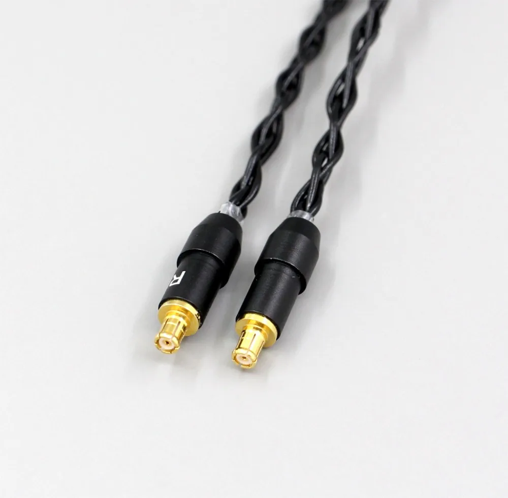 LN006336 XLR Balanced 3 5mm 2 5mm 8 Cores Silver Plated Headphone Cable For Audio Technica HDC112A ATH SR9 ES750 ESW950