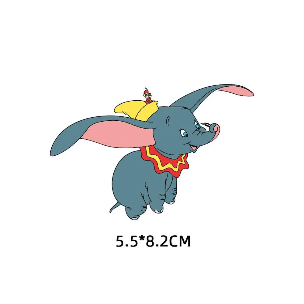 Горячая Европа Dumbo мультфильм Железный заплатка для одежды DIY Детская футболка одежда нашивки наклейка с термопереносом - Цвет: TY-1131