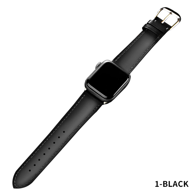 Leather Strap for Apple watch 76 se 44MM 40MM Business Band Watchband Bracelets Smart iWatch Series 543 42MM 38MM 45mm 41mm