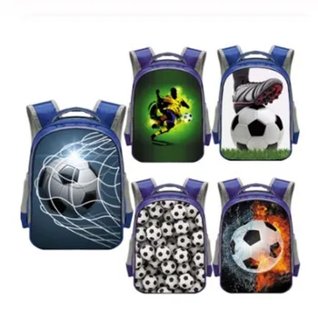 

Cool Footbally / Soccer Backpack for Kids Kindergarten Bag Children School Bags Boys School Backpacks Student Bookbag
