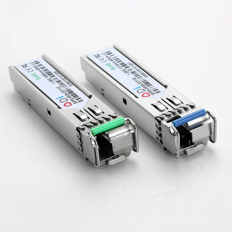 

DFP2-3124-2IY11Manufacturer of 40km SFP BIDI Optical Transceiver 1310/1490 1.25Gb