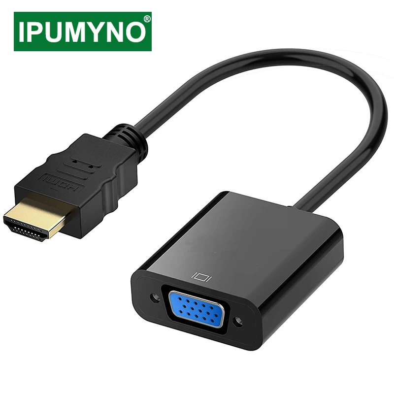 

Hdmi to VGA Cable PS4 TV Box Displayport PC aux Audio Converter Display Adapter Projector Monitor Projetor Television Extender
