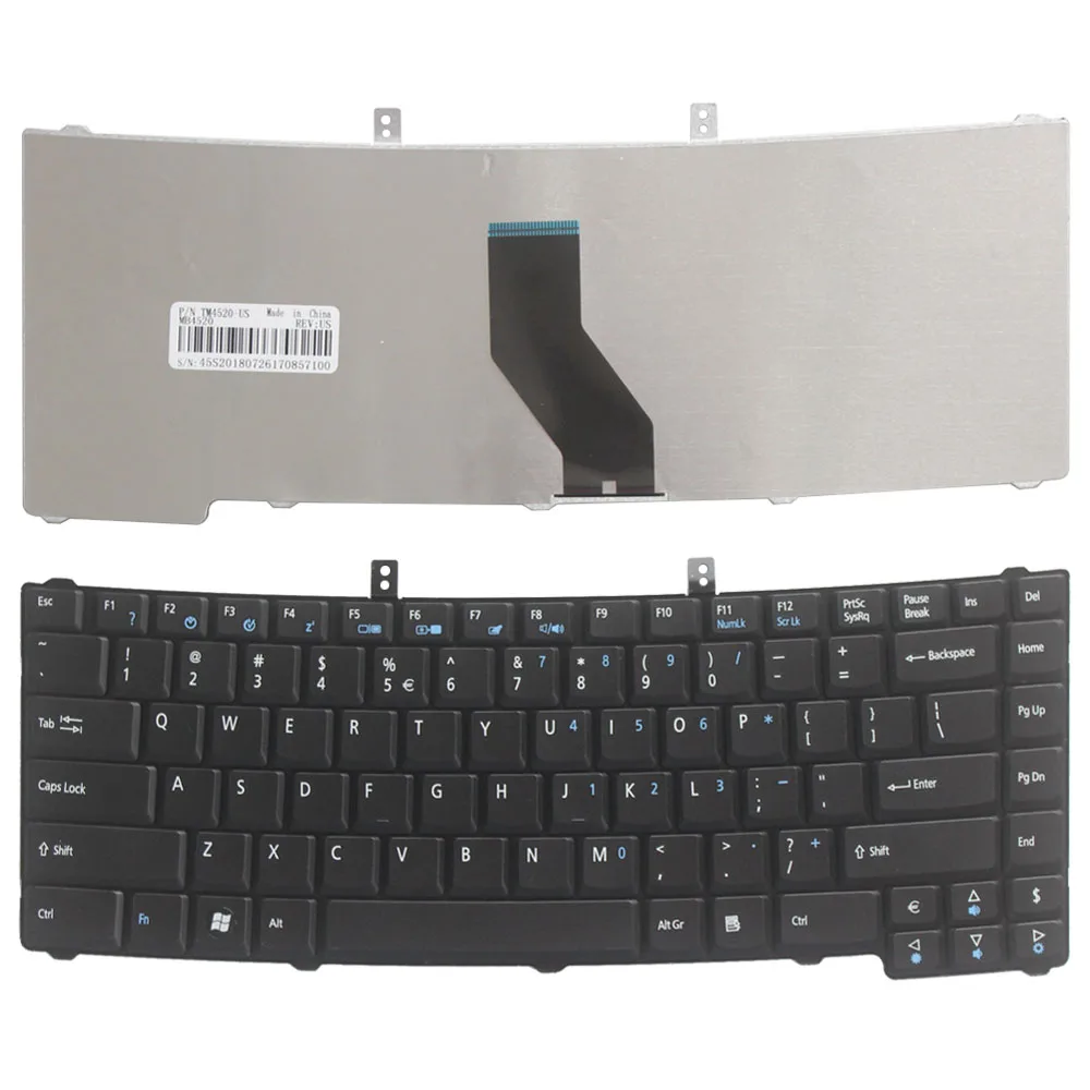 Новая клавиатура для ноутбука Acer TM4520 TM4720 4720 5310 5520 US|Клавиатуры замены| |
