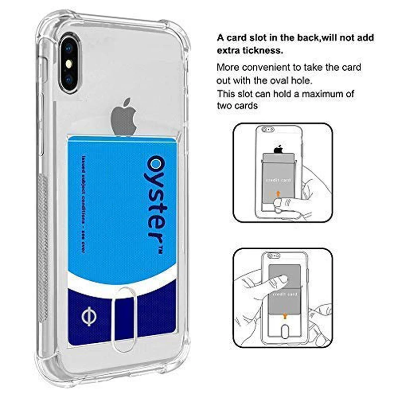 Роскошный противоударный прозрачный силиконовый чехол для iPhone 11 Pro X XS Max XR 8 7 6 6S 12 S