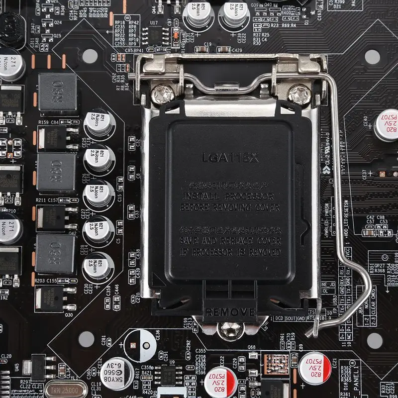 Jia Huayu Профессиональный H61 настольный компьютер Материнская плата LGA 1155 Pin cpu