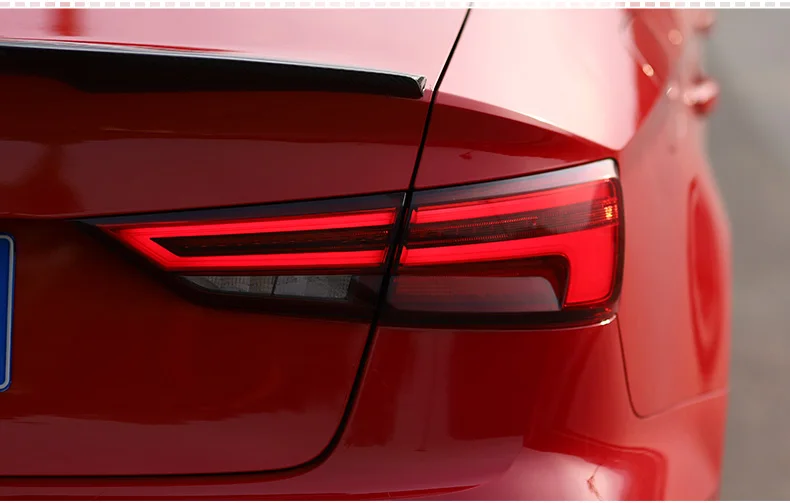 BeingWins автомобильный Стайлинг для AUDI A3 задние фонари 2013- светодиодный задний фонарь светодиодные задние фары с динамическим сигналом поворота