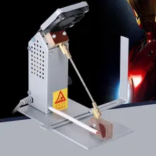 Температурный регулируемый режущий станок для плавления нейлоновой ленты, резец эластичных лент, 220 В резец ленты