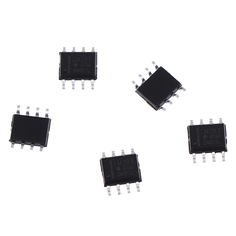 20 шт./лот LM393DR SOP8 LM393 лапками углублением SOP-8 СОП LM393DT LM393DR2G SMD новый и оригинальный IC
