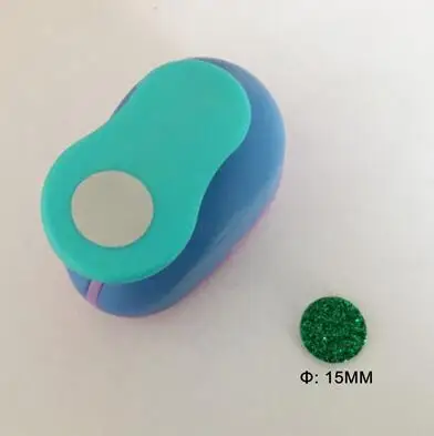 15mm Дырокол для кругов 25 мм круглой формы Дырокол для скрапбукинга резак для бумаги для тиснения резче - Цвет: 15mm