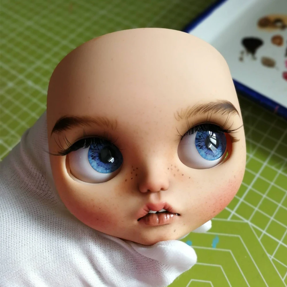 Blyth кукольная лицевая пластина для diy вашего макияжа blyth включая заднюю панель