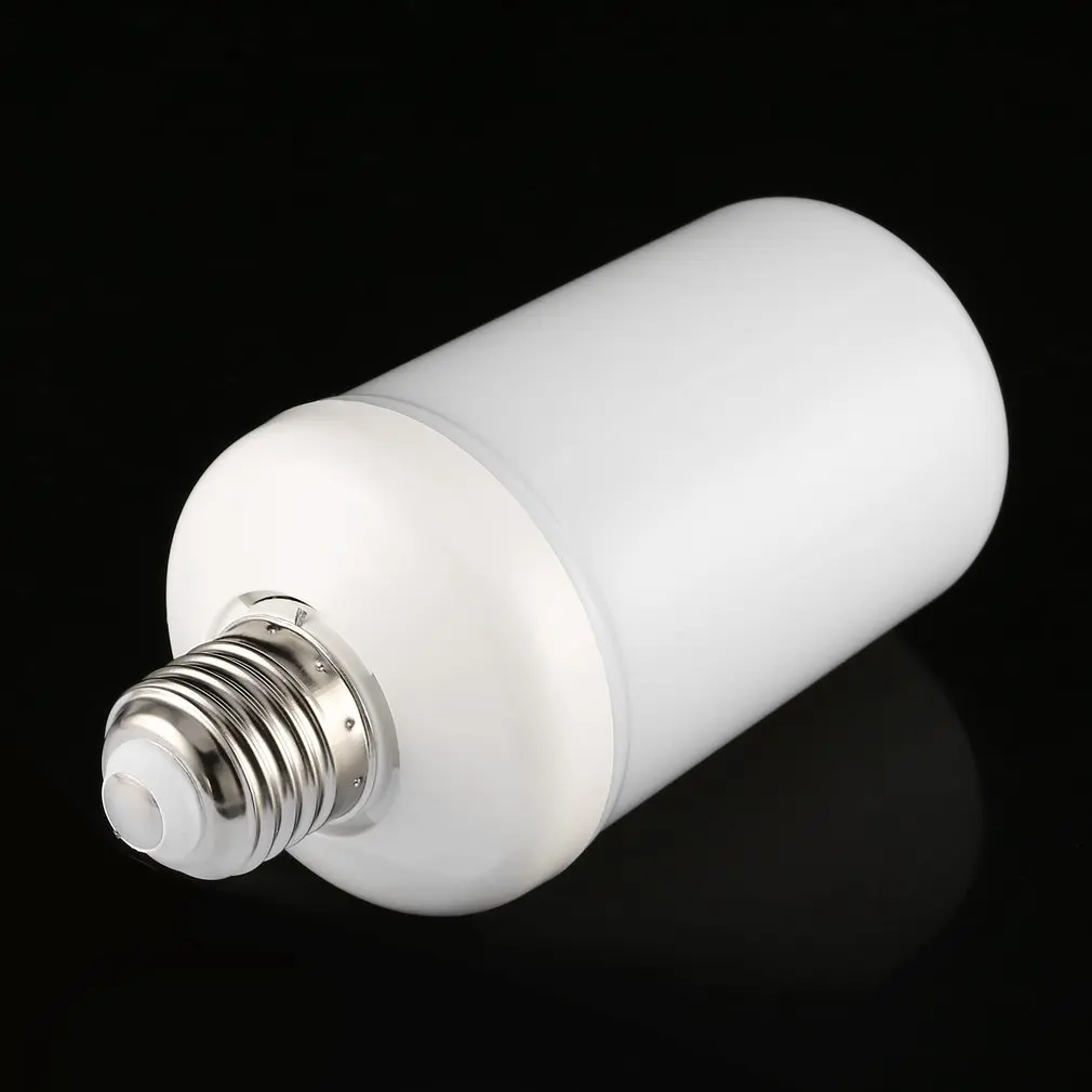 ICOCO E27 SMD2835 светодиодный светильник с пламенным эффектом, светильник без пламени, имитирующий ночной Светильник для рождественского фестиваля, декор для домашнего бара
