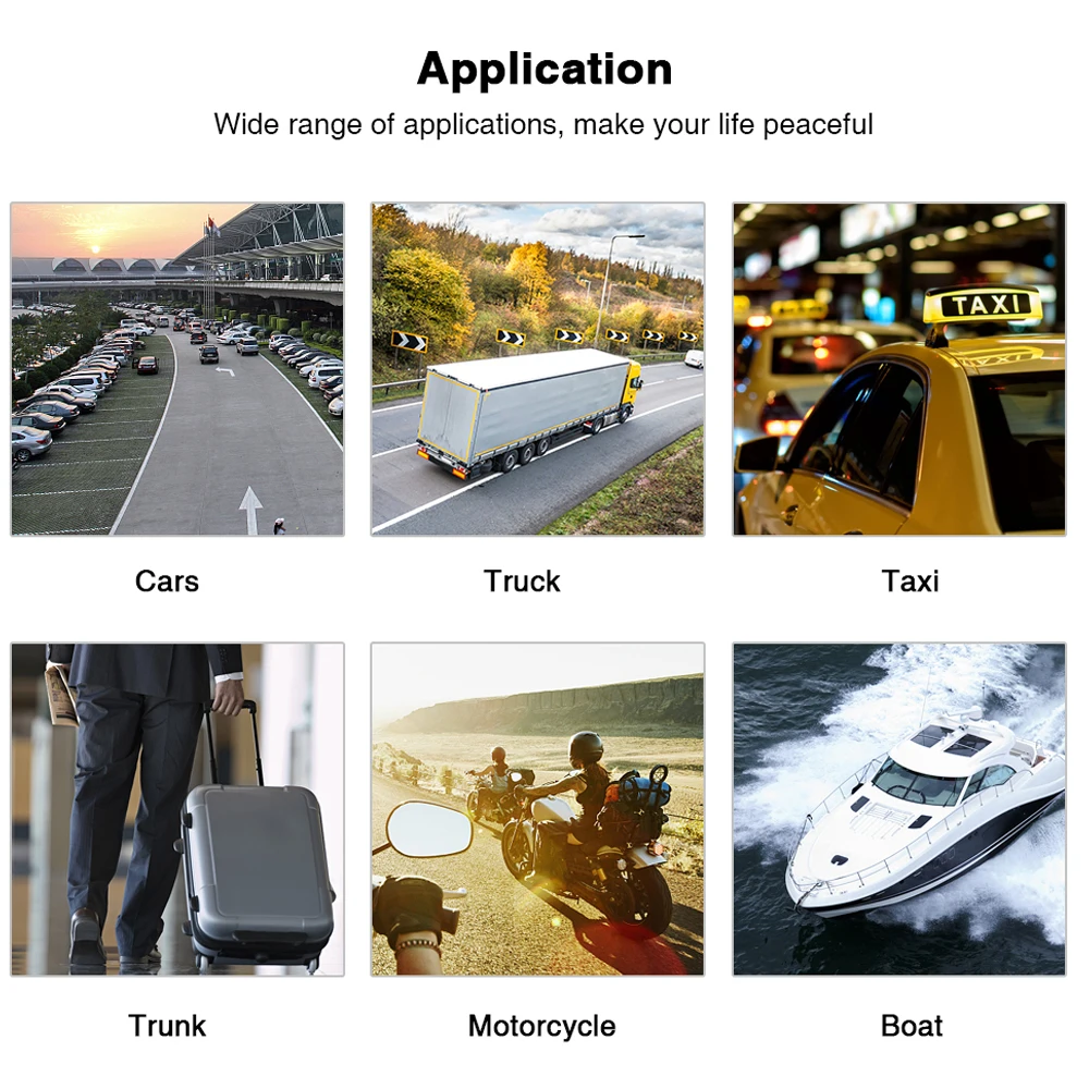  Vehemo 1500mA GPS Locator Fahrzeug GPS Tracker Kostenloser Web APP Echtzeit-tracking für Lange Stan