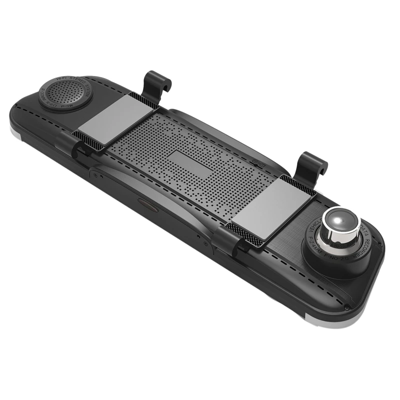 10 дюймов 3g автомобиля Зеркало заднего вида Dvr Камера Двойной объектив Android 5,1 Dash Cam приложение Adas Предупреждение Bluetooth Двойной объектив G-Сенсор Dvr