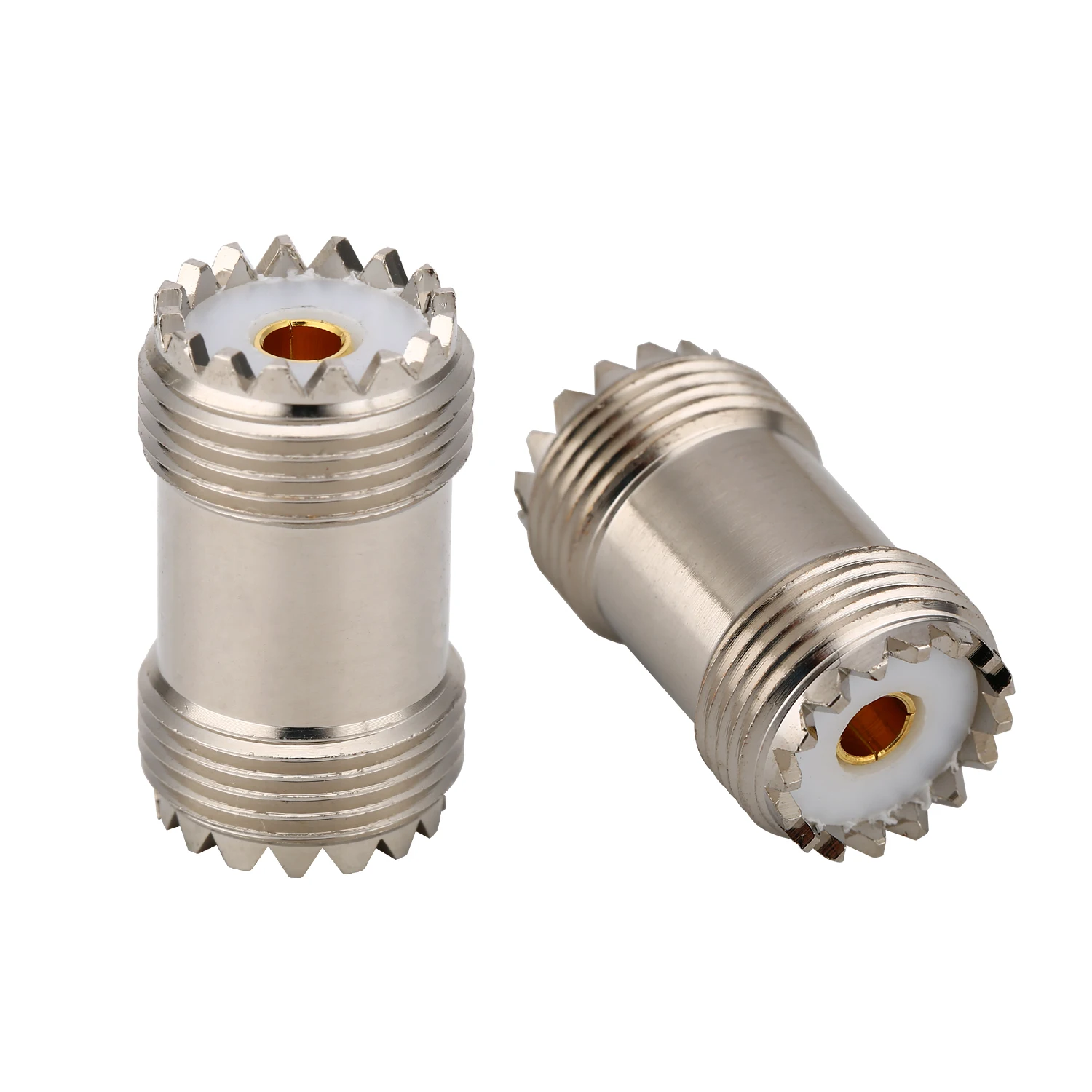 Разъем JXRF 2 шт. разъем SO239 UHF Female к female PL259 Adapter бесплатная доставка | Обустройство