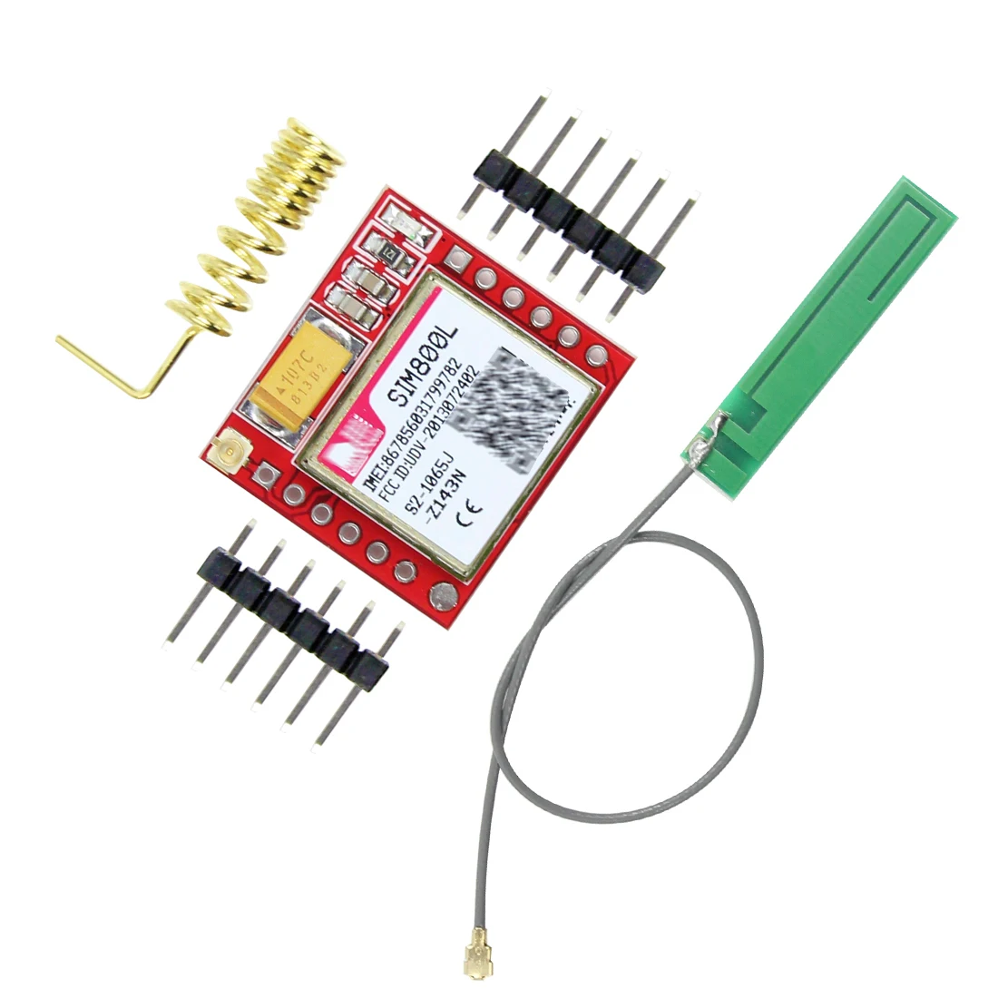 Мини SIM800L GPRS GSM модуль микро sim-карта ядро четырехдиапазонный ttl последовательный порт антенна PCB Беспроводная плата для Arduino смартфон