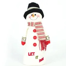 Рождественские украшения с милым смайликом снеговиком, вечерние украшения, модные украшения